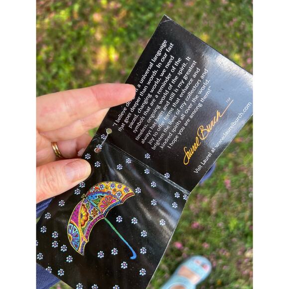 NWT vintage Laurel Burch Cat bag with butterflies - Picture 4 of 6